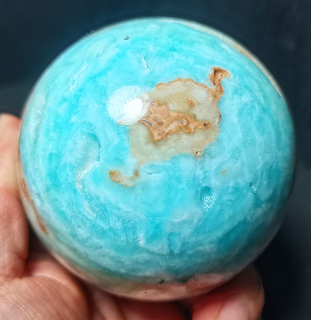 Rare 602.3G Natural Beautiful First-Class Mineral Crystal Ball Healing A267