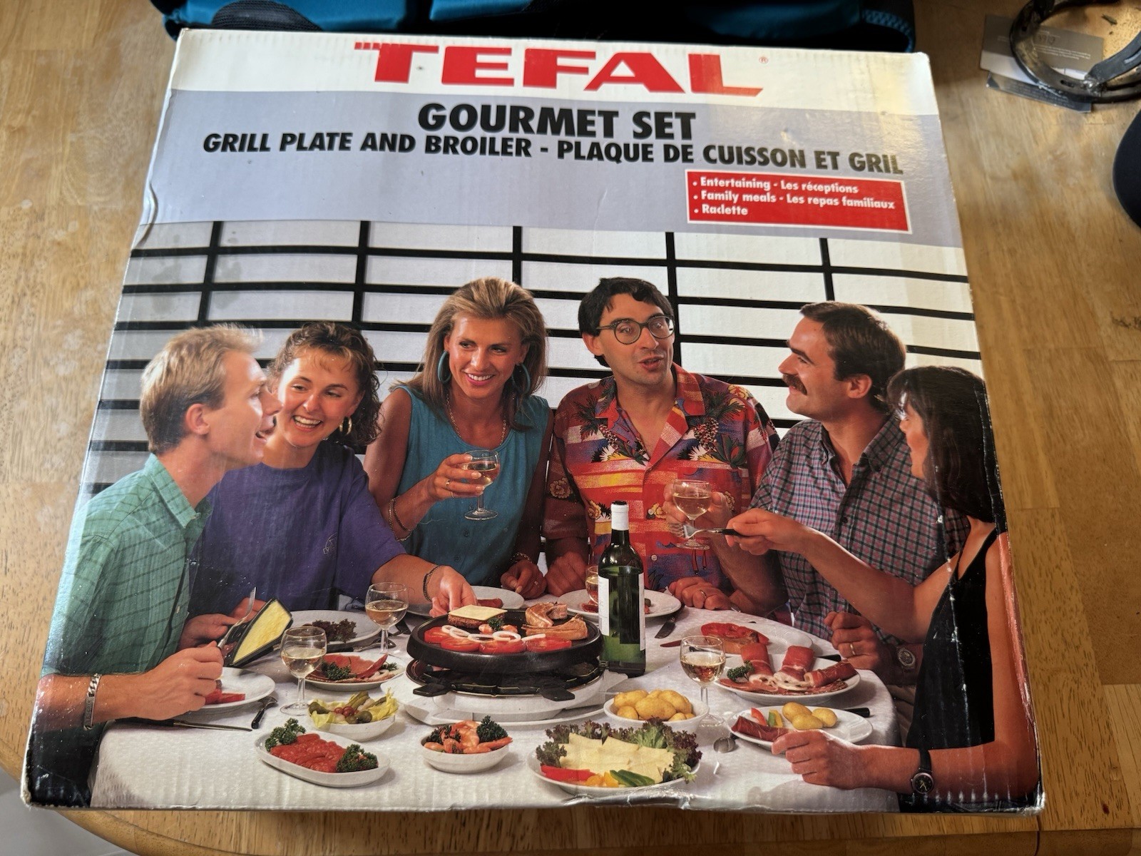 Vintage TEFAL Gourmet Party Set Grill Plate And Broiler Brand New In Box Vintage TEFAL Gourmet Party Set Grill Plate And Broiler Brand New In Box