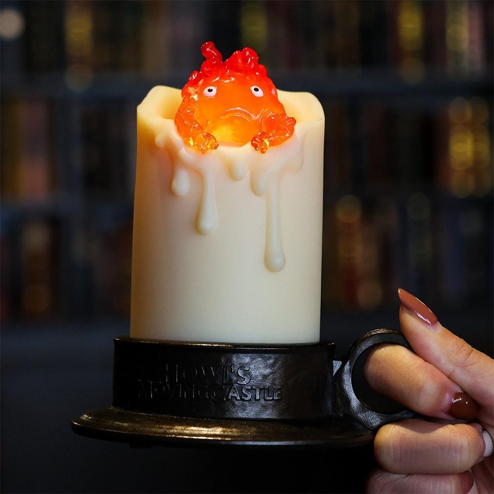 Studio Ghibli Howl's Moving Castle Calcifer's Flickering Candle light from Japan