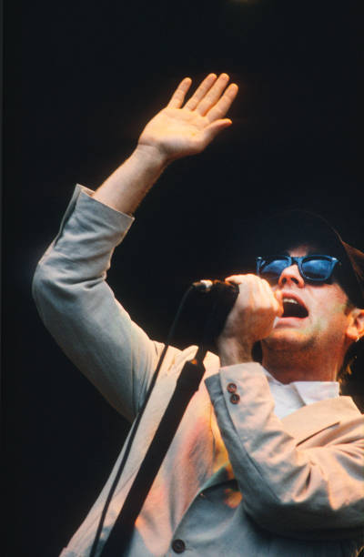 Michael Stipe REM At The Werchter Festival 1989 OLD MUSIC PHOTO 6
