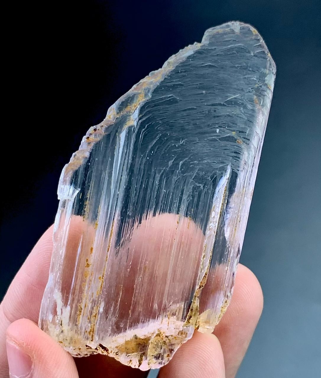 231 Carat Natural Pink  kunzite Crystal Specimen From Afghanistan