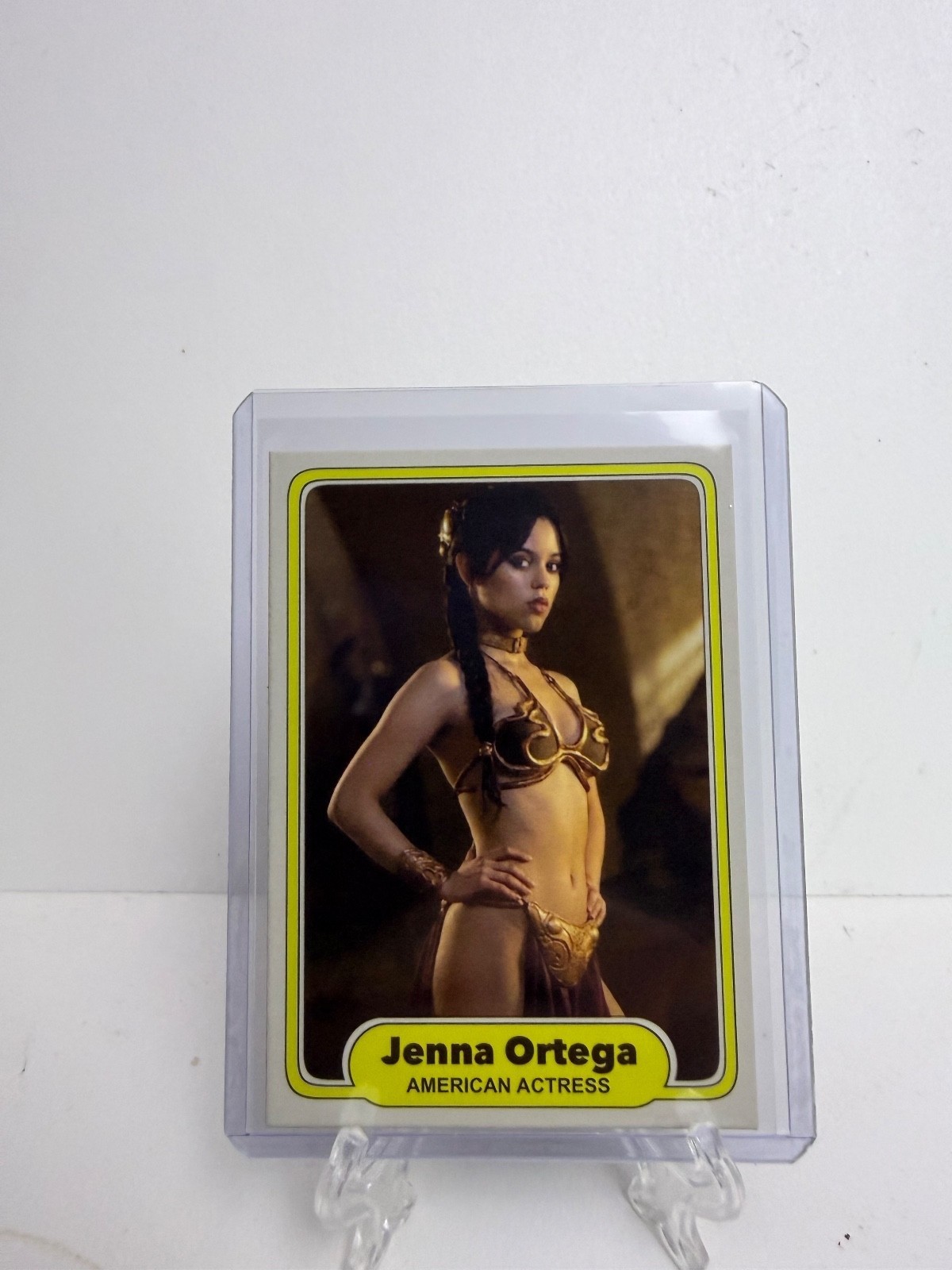 Jenna Ortega novelty Trading Card X Star Wars- 