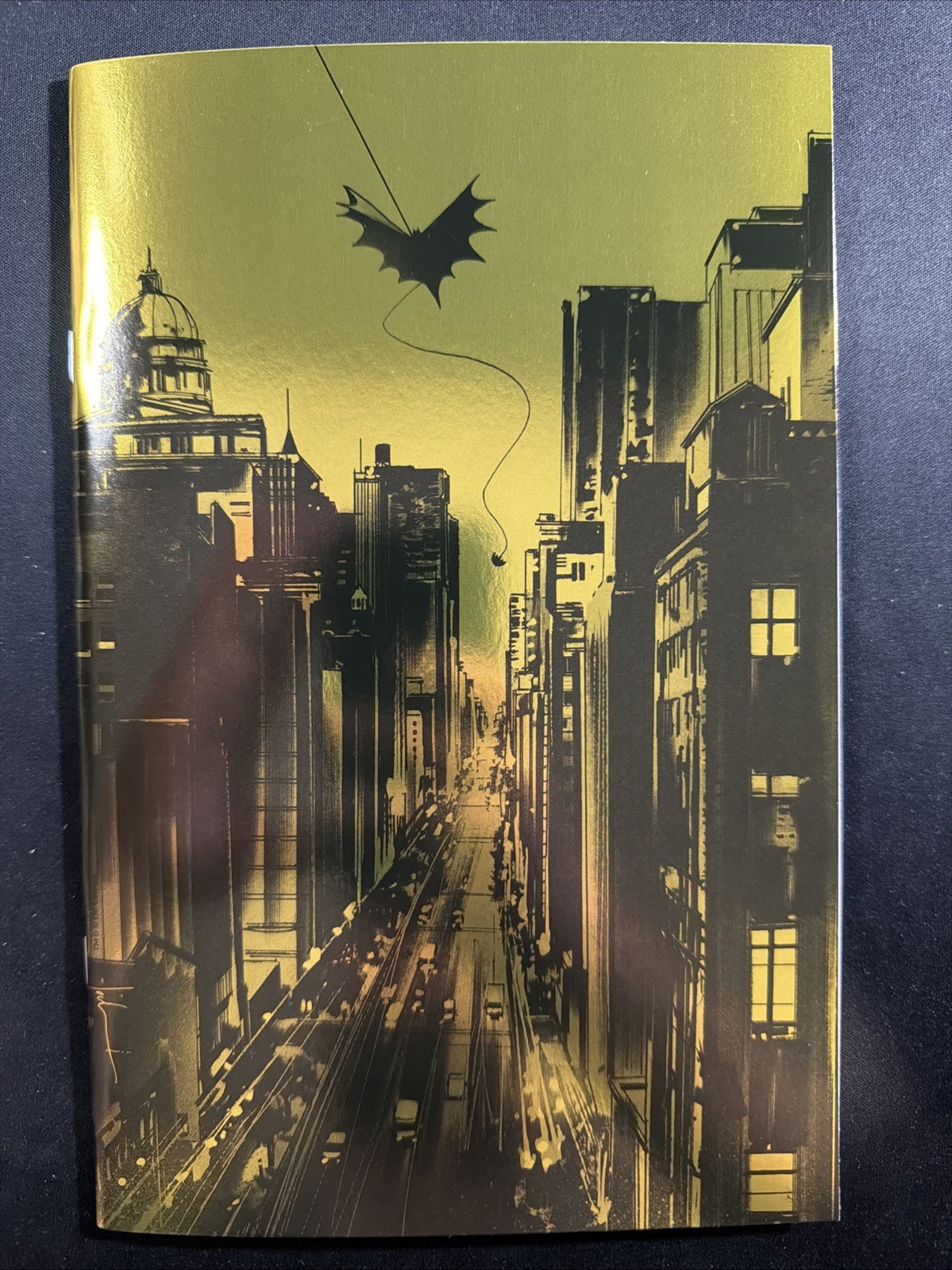 Batman #127 Jock 1:50 Gold Foil Virgin Variant DC Comics 2022 NM- *A16