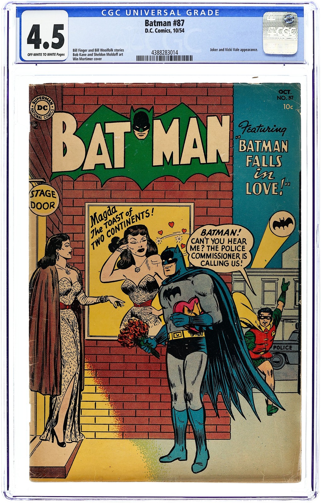 Batman #87 CGC 4.5 1954 4388283014