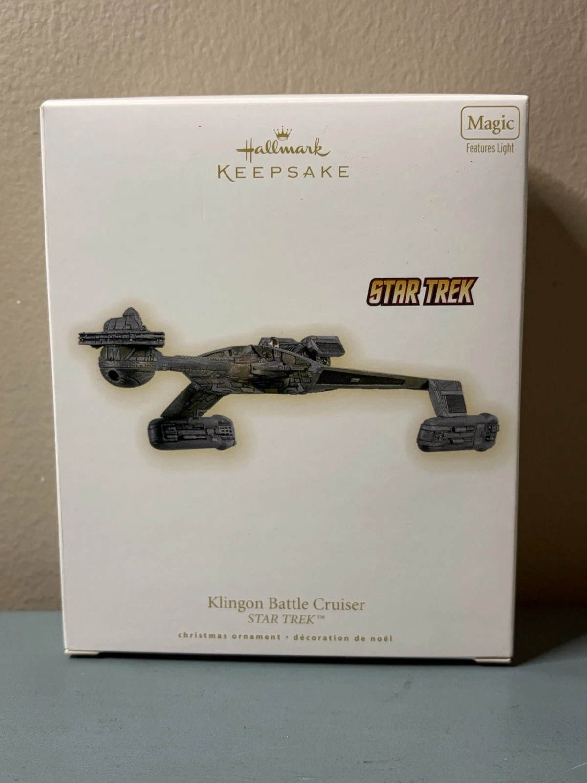 2009 Hallmark - Star Trek  Klingon Battle Cruiser Ornament --10-27-1