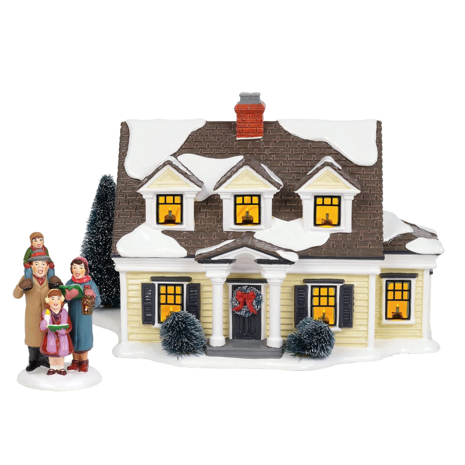 Department 56 Snow Village Welcoming Christmas Lit Building Set 6002296 NEW Department 56 Snow Village Welcoming Christmas Lit Building Set 6002296 NEW
