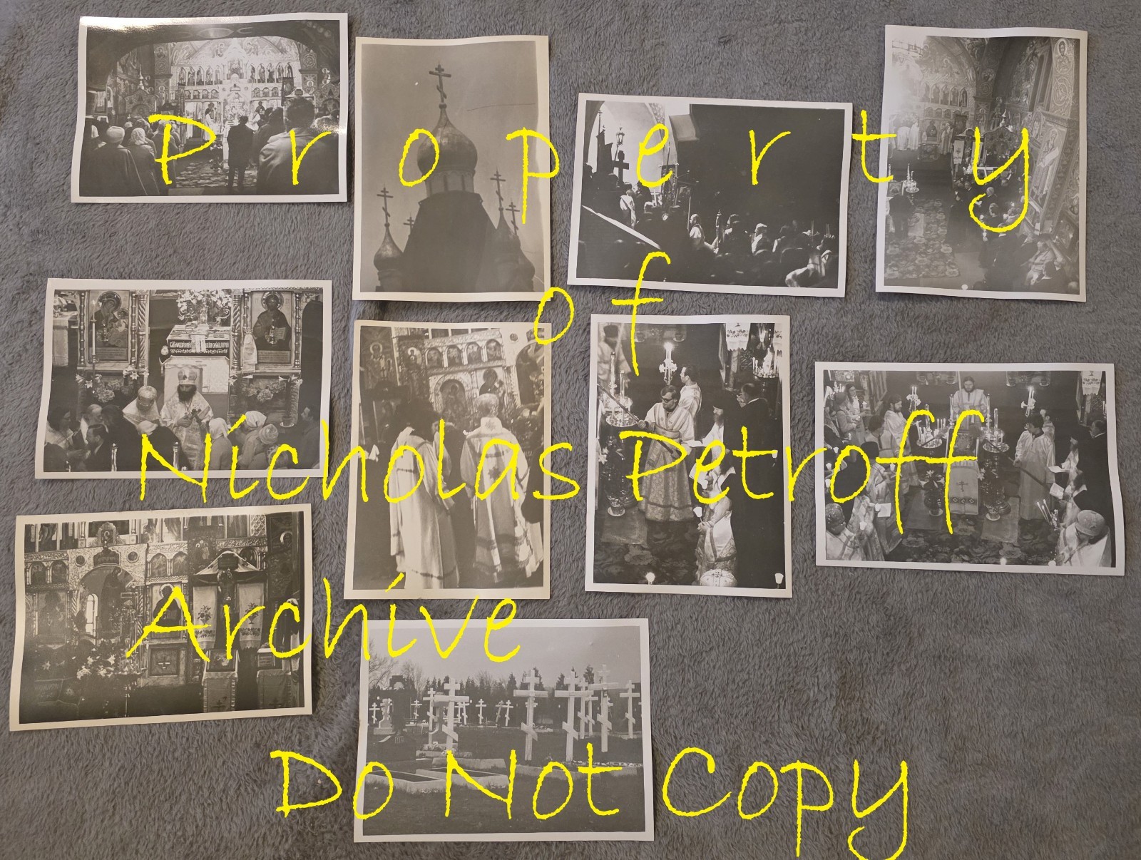 Holy Trinity Monastery Jordanville NY Easter 1973 N. Petroff LOT 10 Photos ROCOR