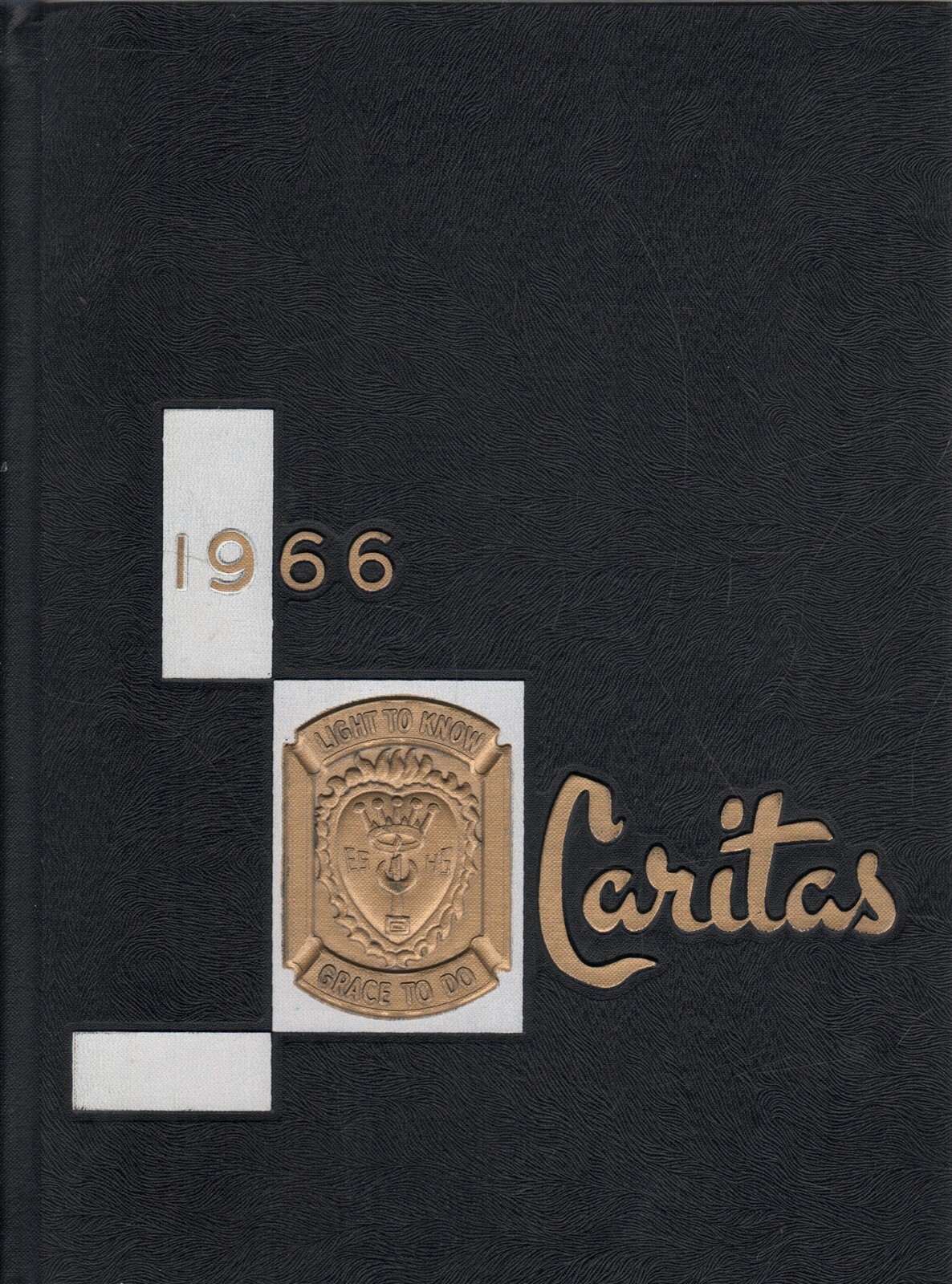 Yearbook Elizabeth Seton High School Bladensburg, Maryland Caritas 1966