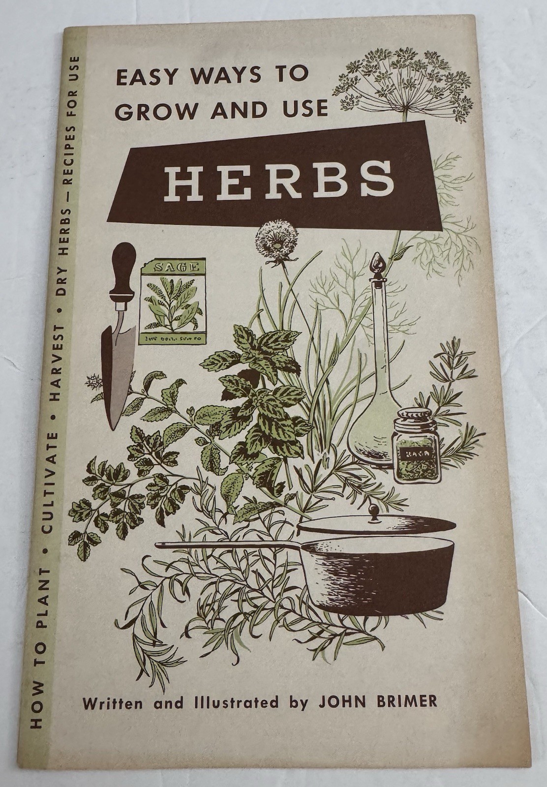 Vintage 1963 Booklet Easy Way To Grow And Use Herbs Hot To Booklet