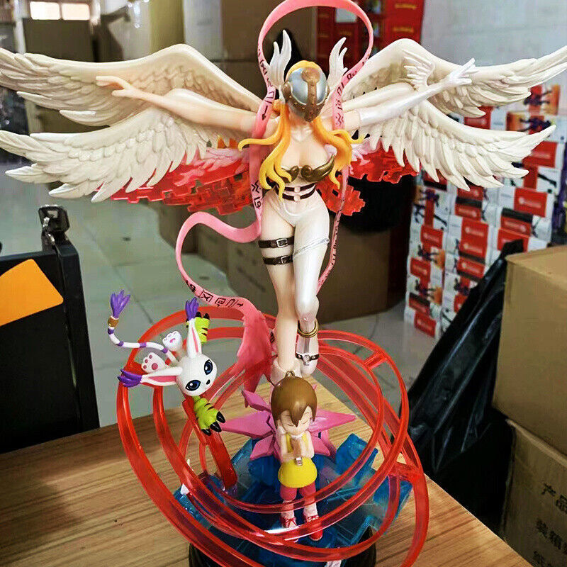 33cm Great Design Digimon Figure Angewomon Evolution Ver. Figure Model Statue 
