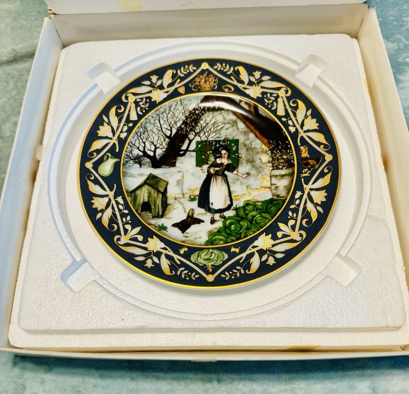 vintage collector plate from the Villeroy & Boch Heinrich 