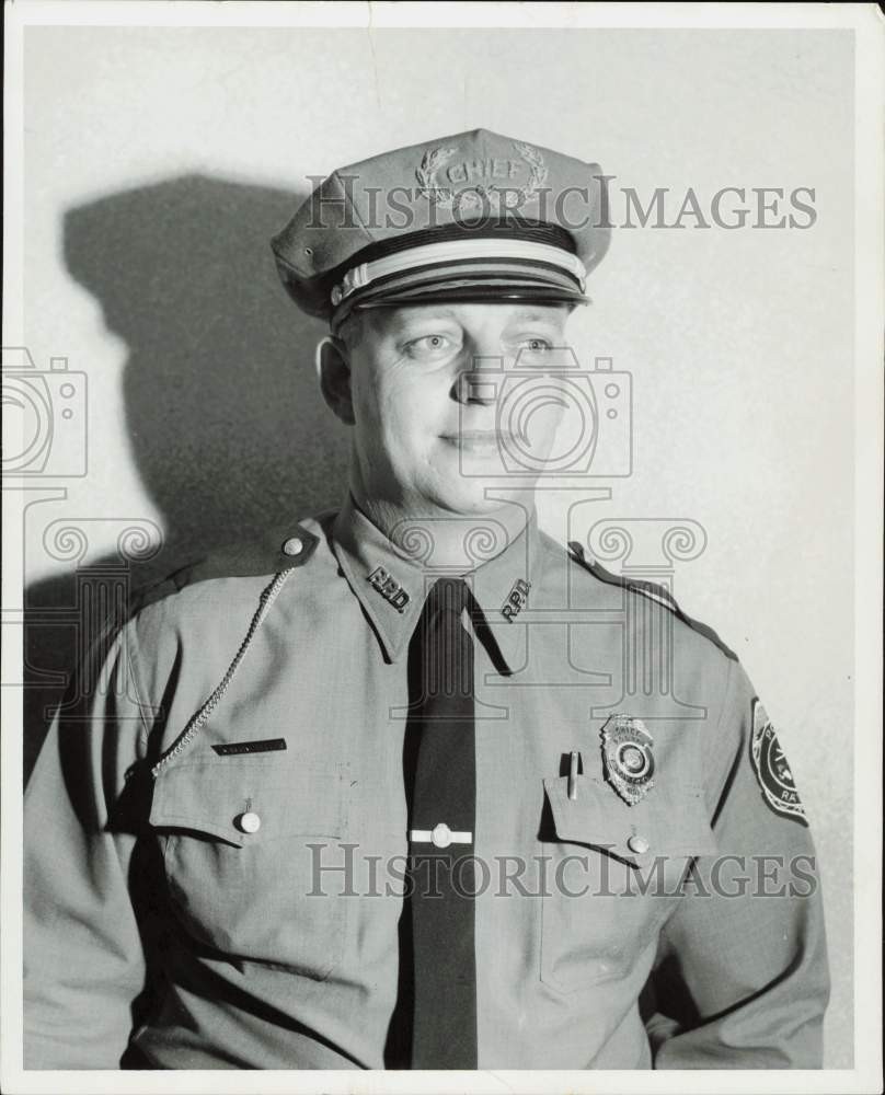 1962 Press Photo Chief Marion P. Beeler of Raytown Police Department - lra62647