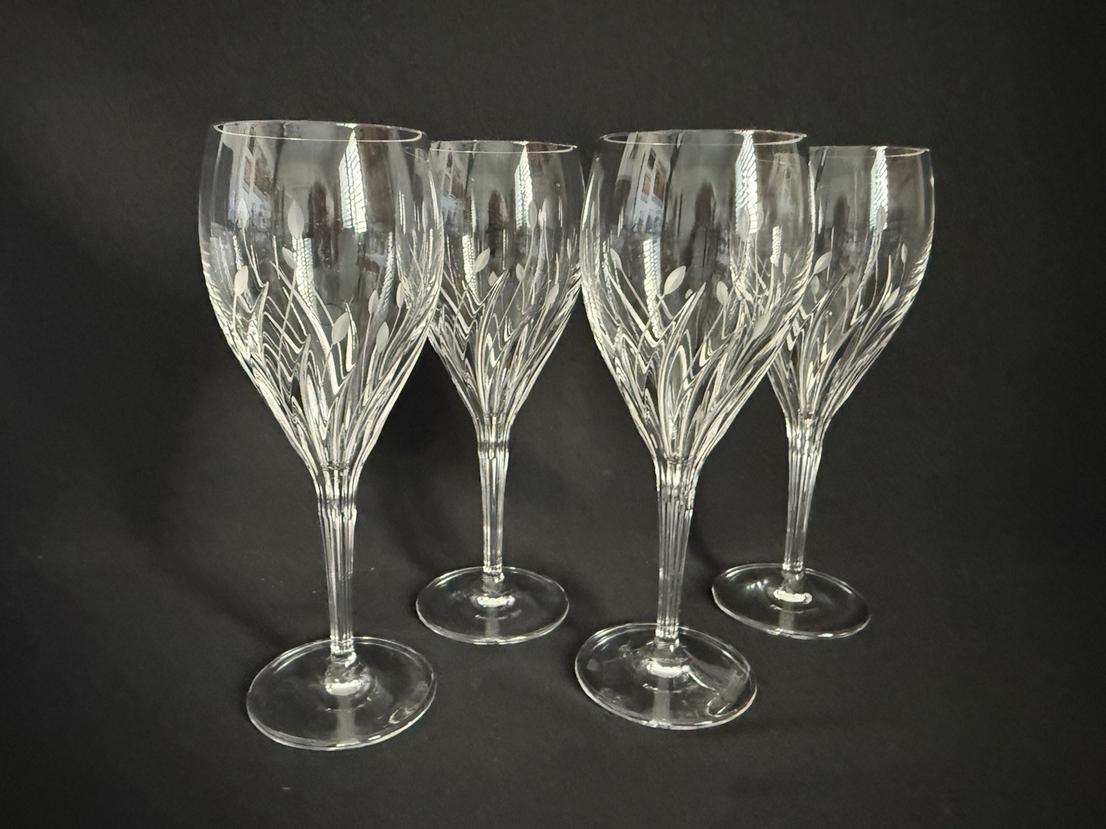 Noritake MOONDUST Cut Crystal Water Glass 8.5 \