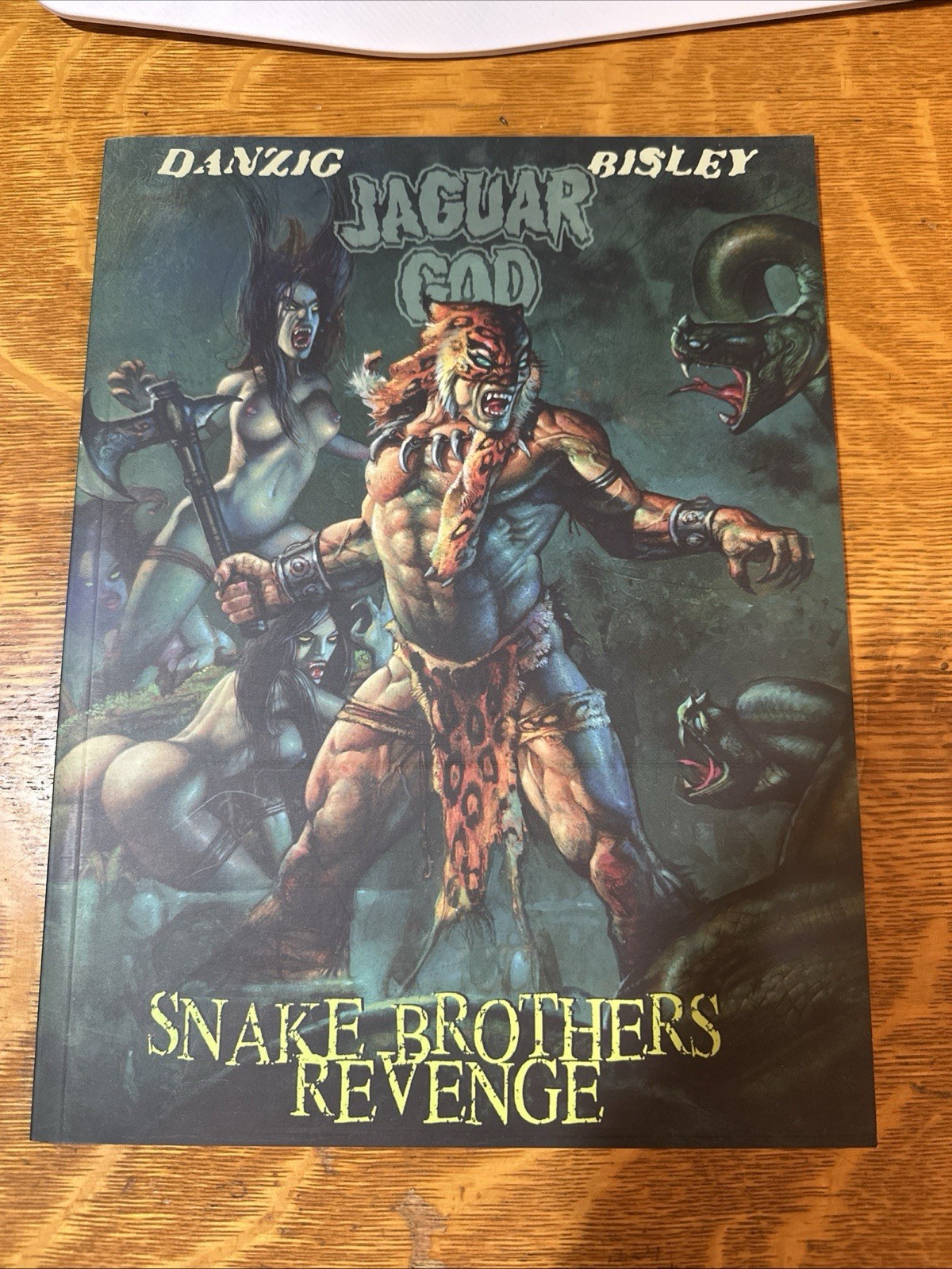 VEROTIK JAGUAR GOD SNAKE BROTHERS REVENGE TPB 2012 BISLEY DANZIG VEROTIK JAGUAR GOD SNAKE BROTHERS REVENGE TPB 2012 BISLEY DANZIG