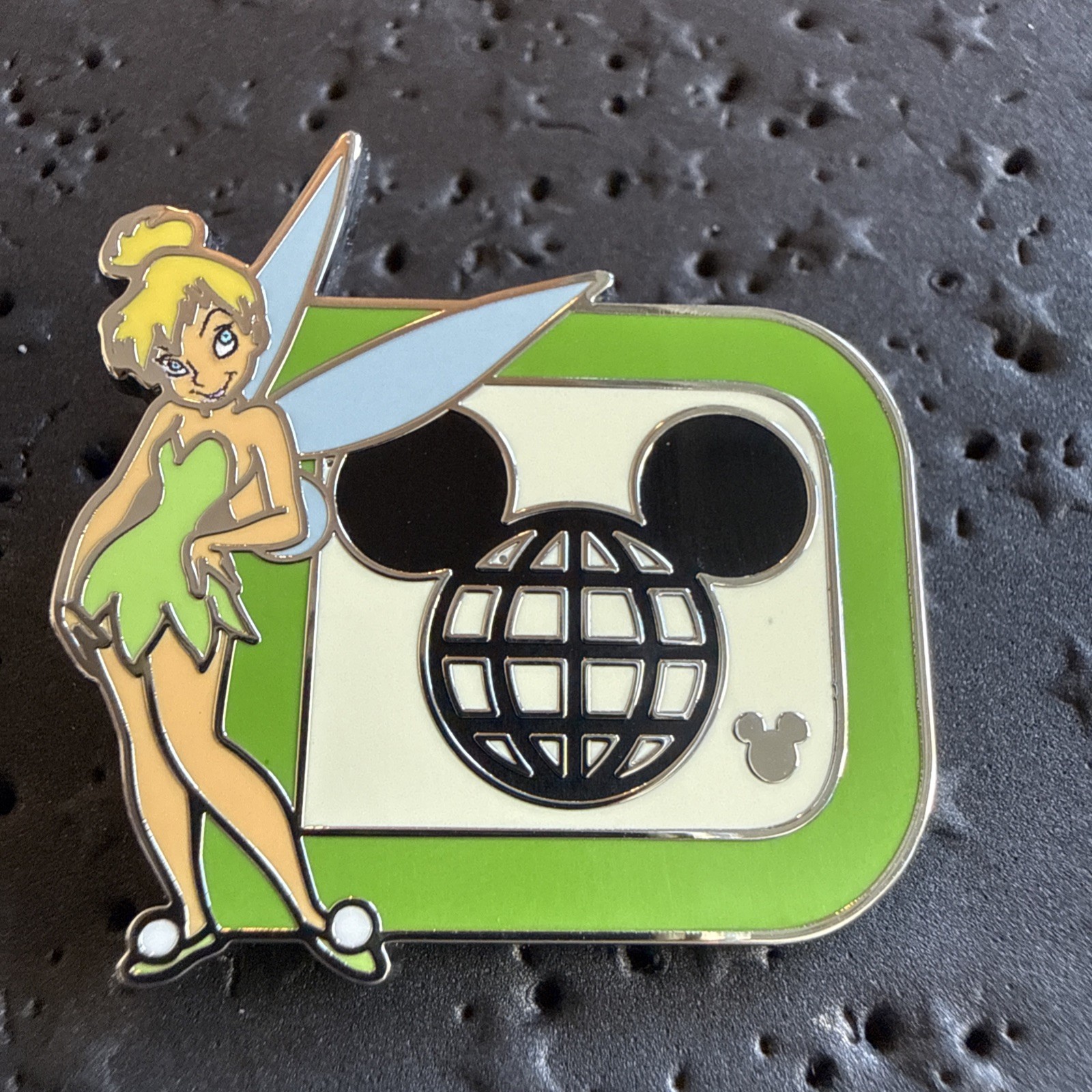2025 WDW Hidden Mickey D Tinker Bell Wave B Trading Pin
