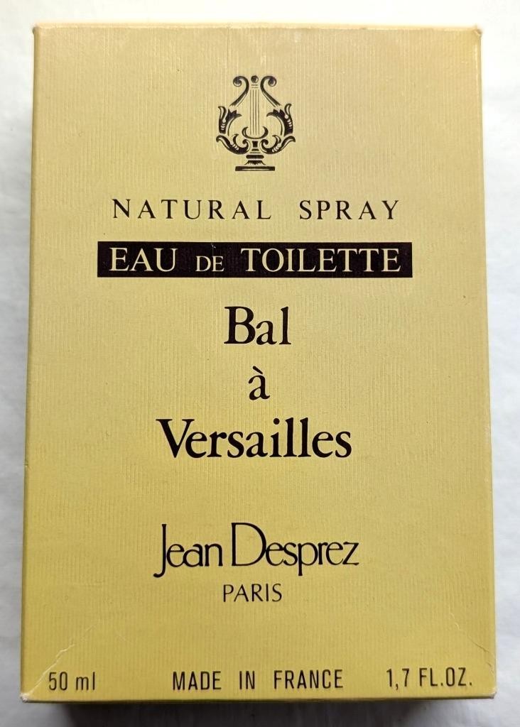Vintage Bal a Versailles Jean Desprez Paris Eau De Toilette Natural Spray 1.7 oz
