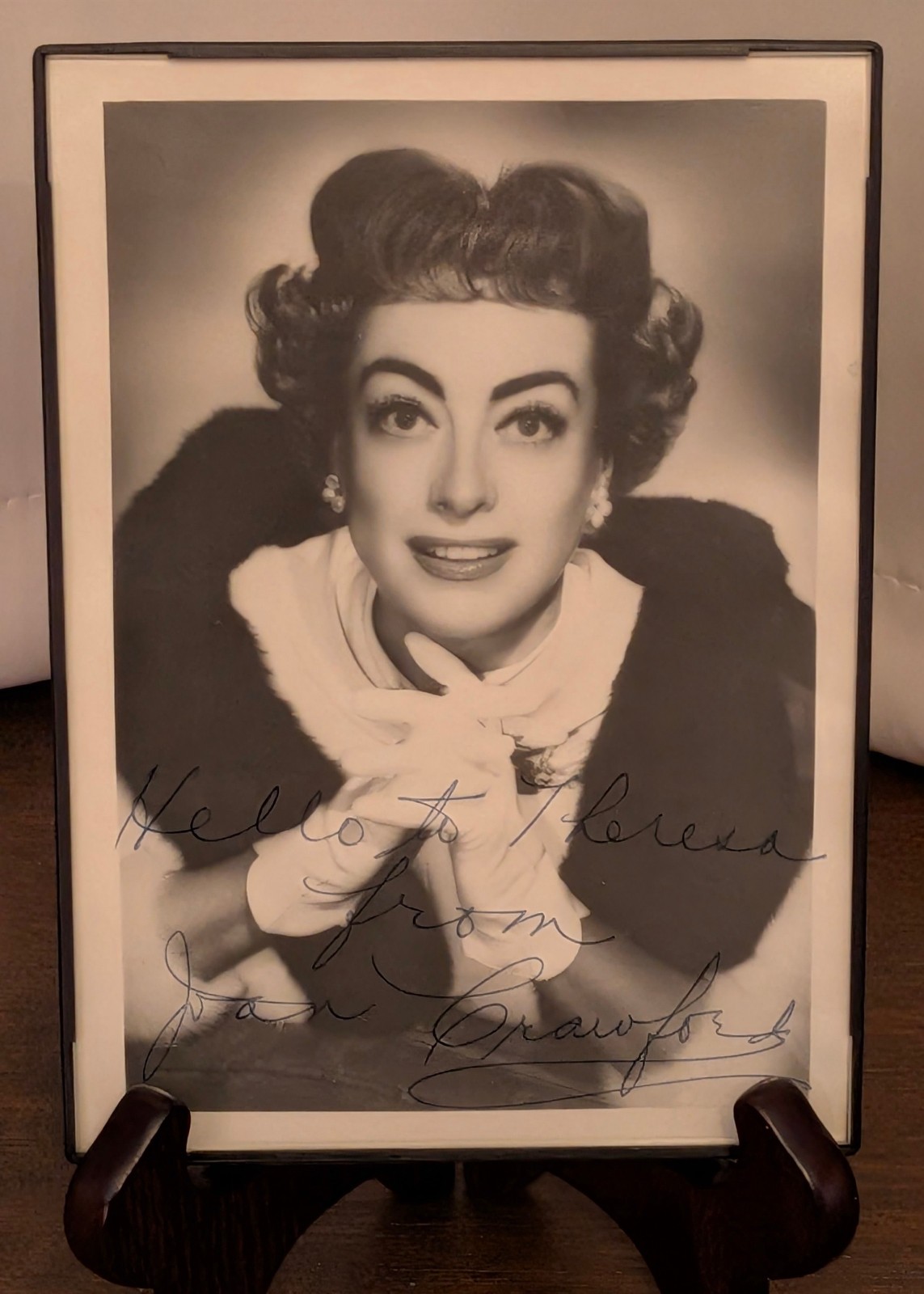 Joan Crawford Signed image Joan Crawford Signed image