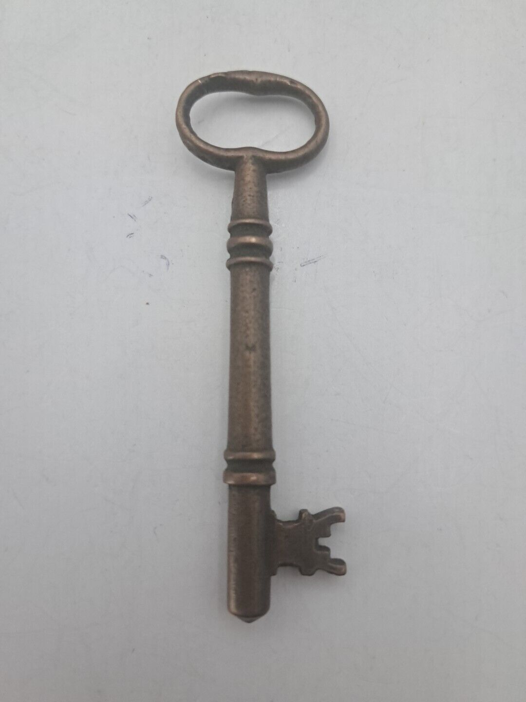 Antique / Vintage Brass Victorian Skeleton Key Door Lock Door  Hardware 