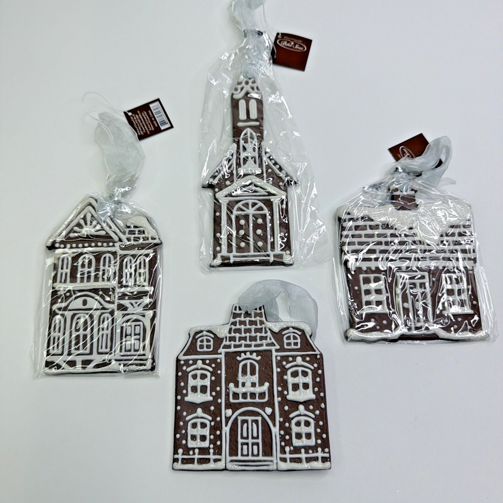 Midwest Cannon Falls Christmas Ornaments Baker Street Gingerbread House Frosted