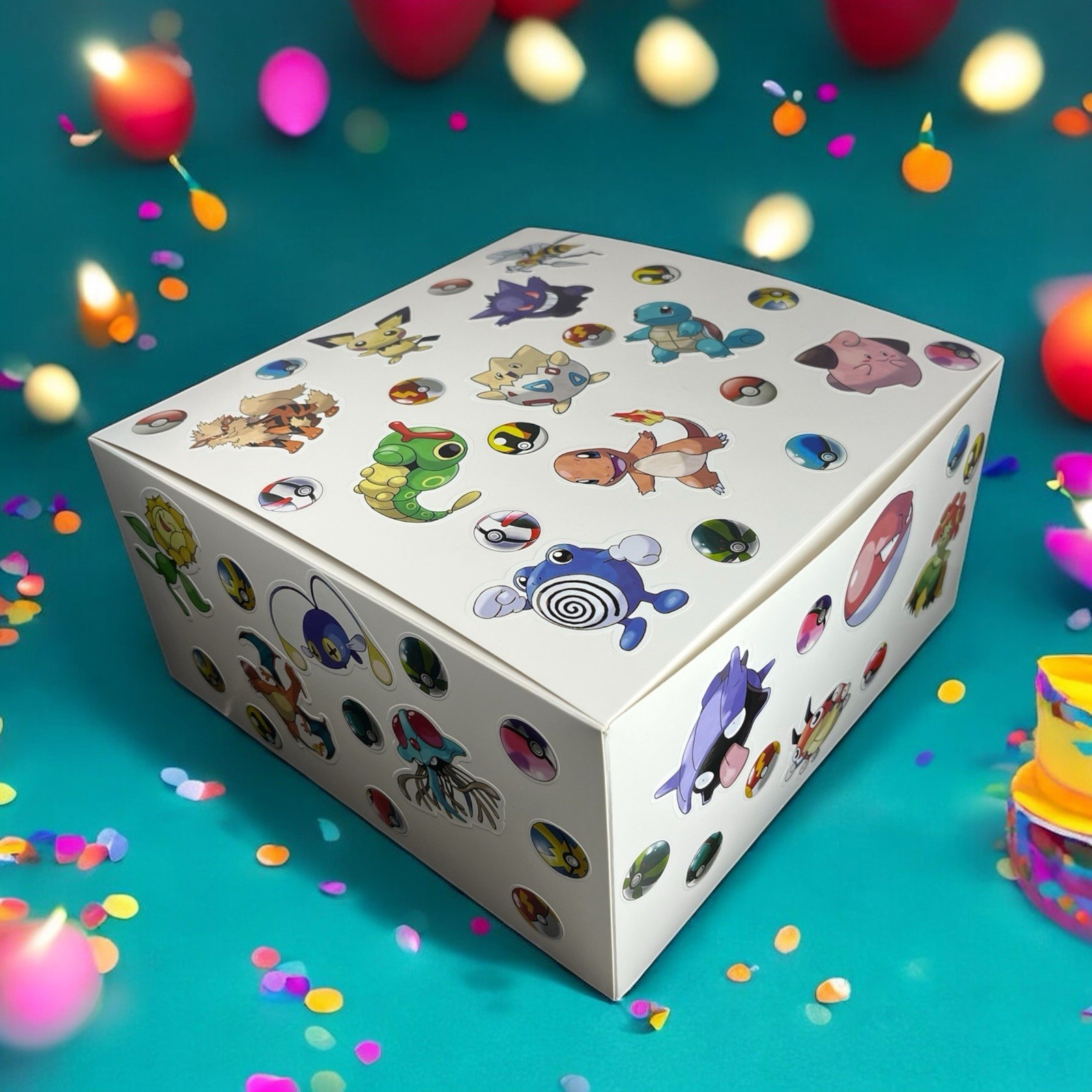 Pokemon Custom Gift Present For Him or Her - Birthday Surprise Ideas for Fans