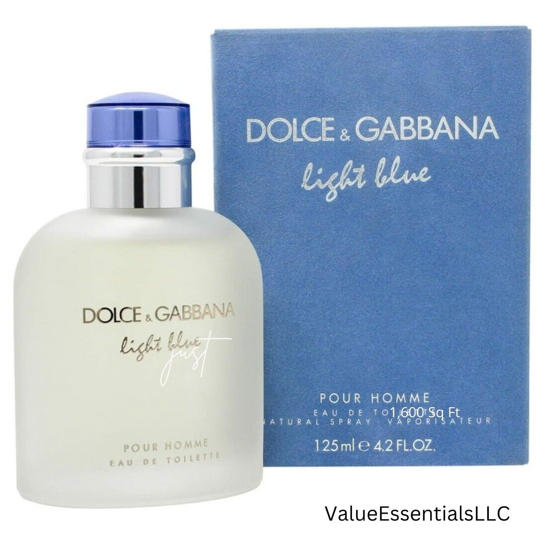 Dolce&Gabbana Light Blue 4.2oz Men's Eau de Toilette New Sealed