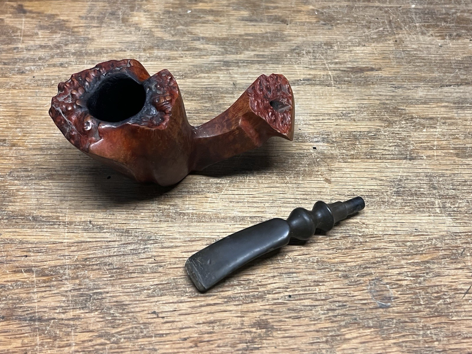 Vintage Ben Wade Heather Estate Pipe Freehand Made In Denmark