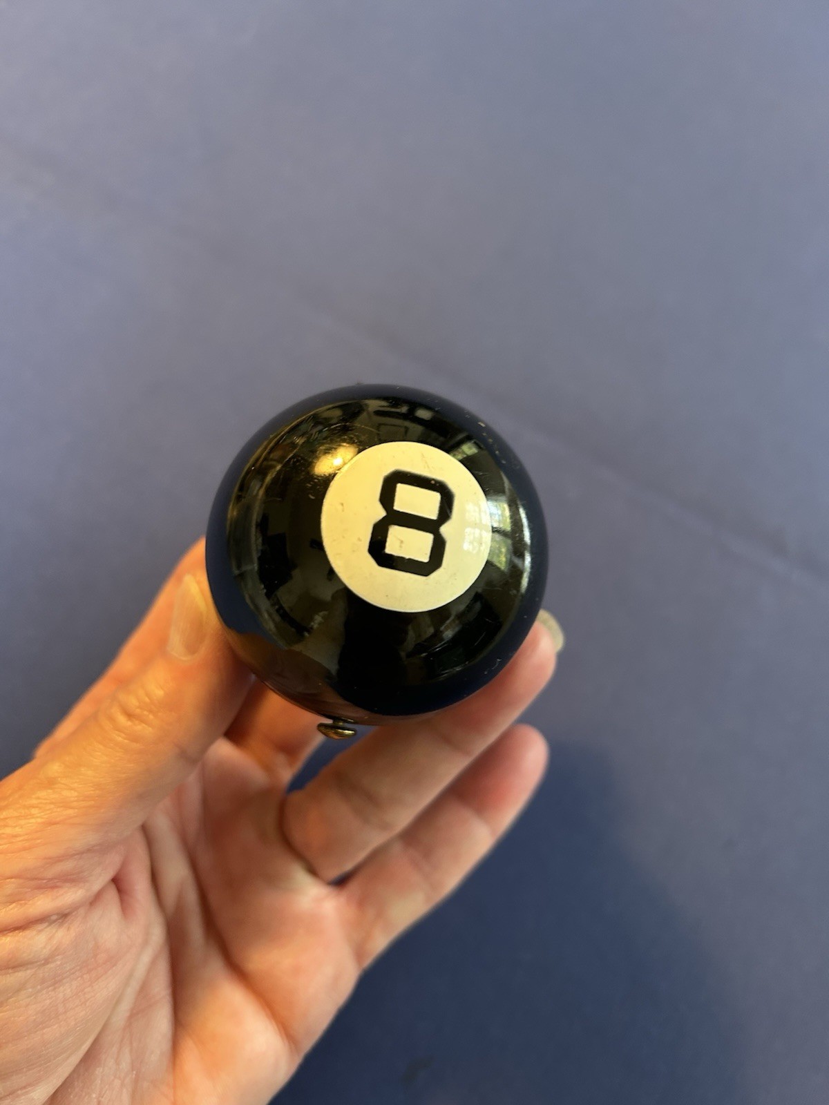Vintage circa 40\'s 50\'s Wadsworth novelty billiard cue ball powder compact RARE