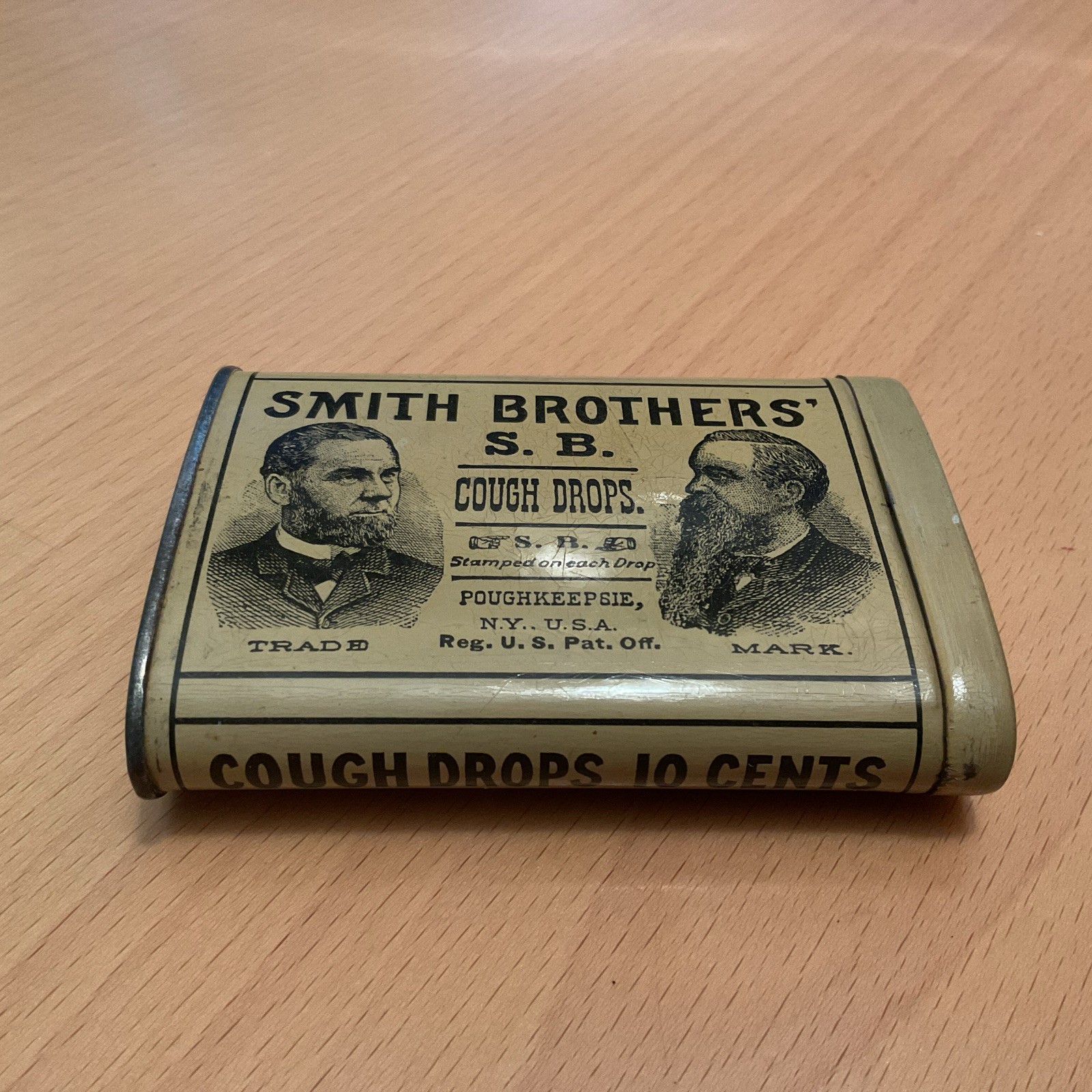 Vintage Smith Brothers Tin Very Good Condition