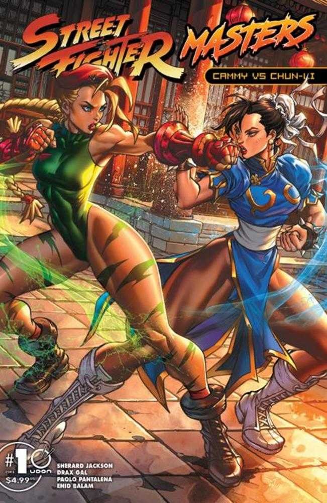 PRE-SALE: Street Fighter Masters Cammy vs Chun Li #1 (One Shot) Cover B Paolo Pa