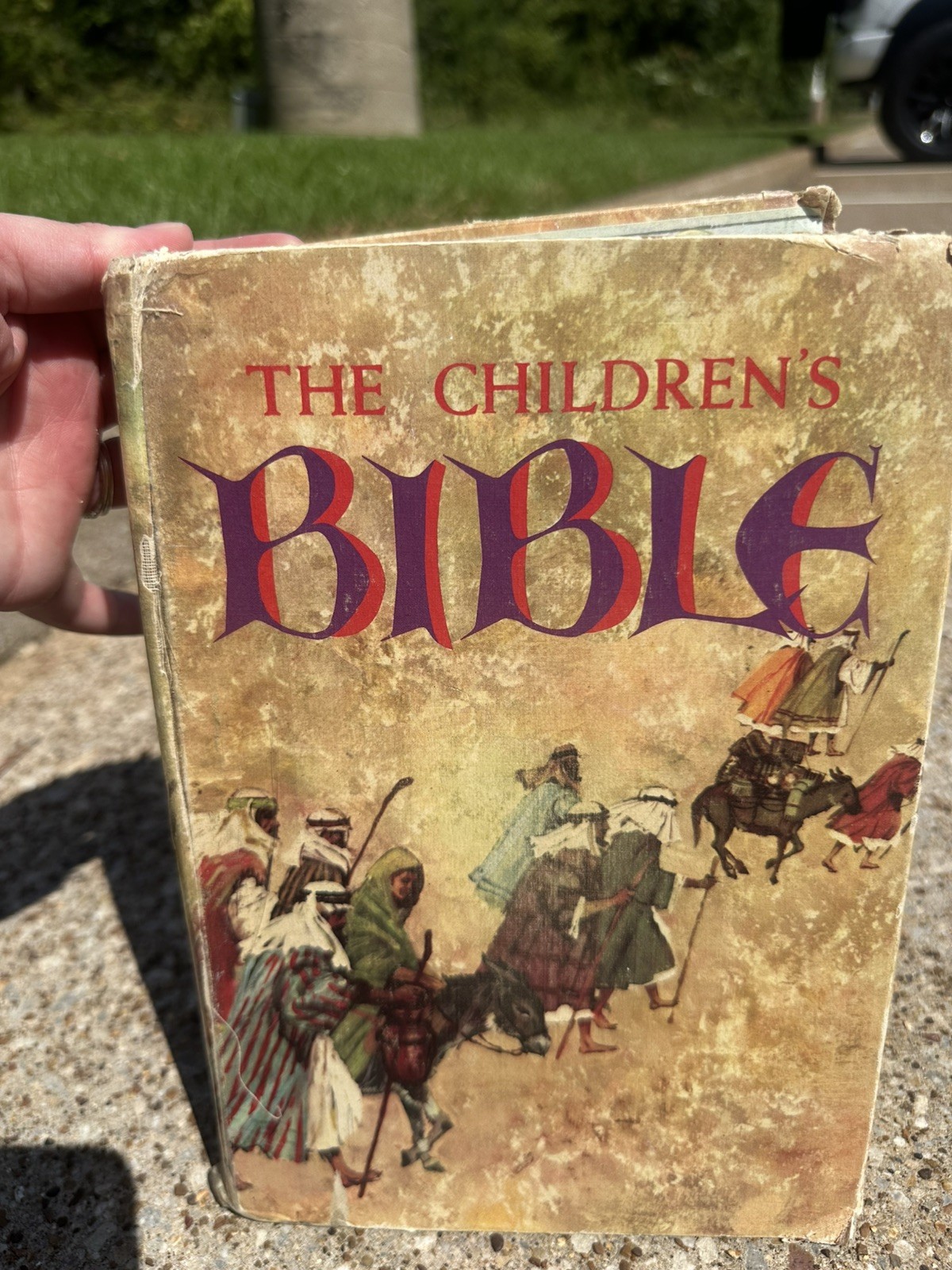 Vintage The Children\'s Bible Golden Press Illustrated Stories Large Hardcover Vintage The Children\'s Bible Golden Press Illustrated Stories Large Hardcover