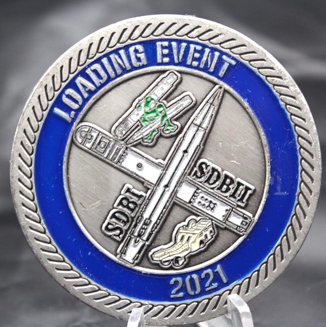Lockheed Martin Skunk Works 2021 SDBI Loading Event Challenge Coin 2\