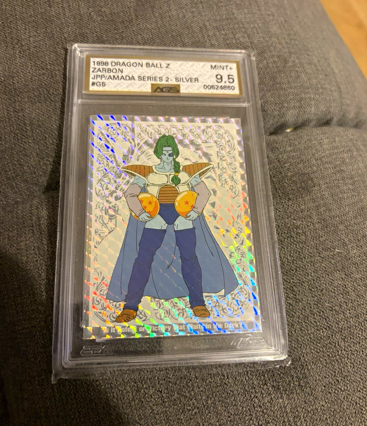 Amada 1998 Dragon Ball Z Zarbon #G5 JPP/Amada Series 2 Silver Parallel