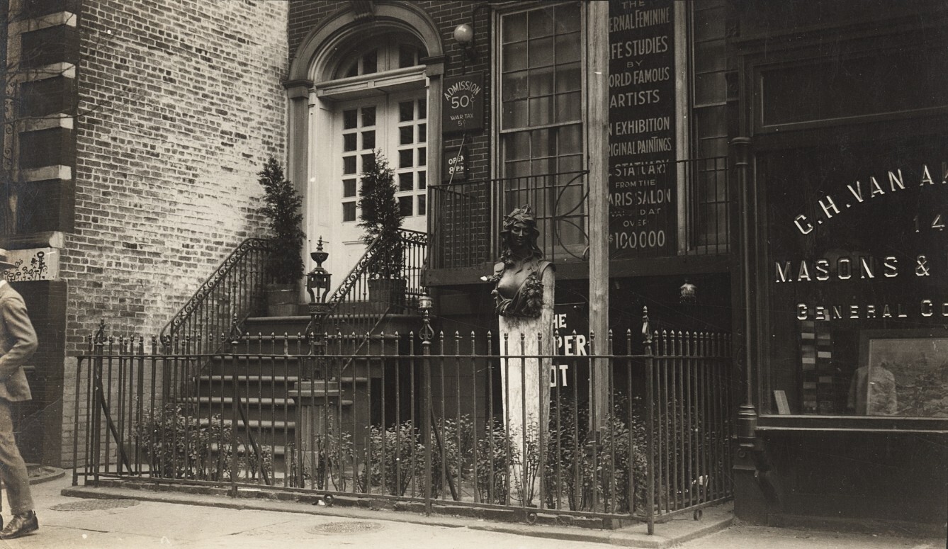 c. 1910's The Pepper Pot Inn Greenwich Village, NYC Photo JESSIE TARBOX BEALS(?)