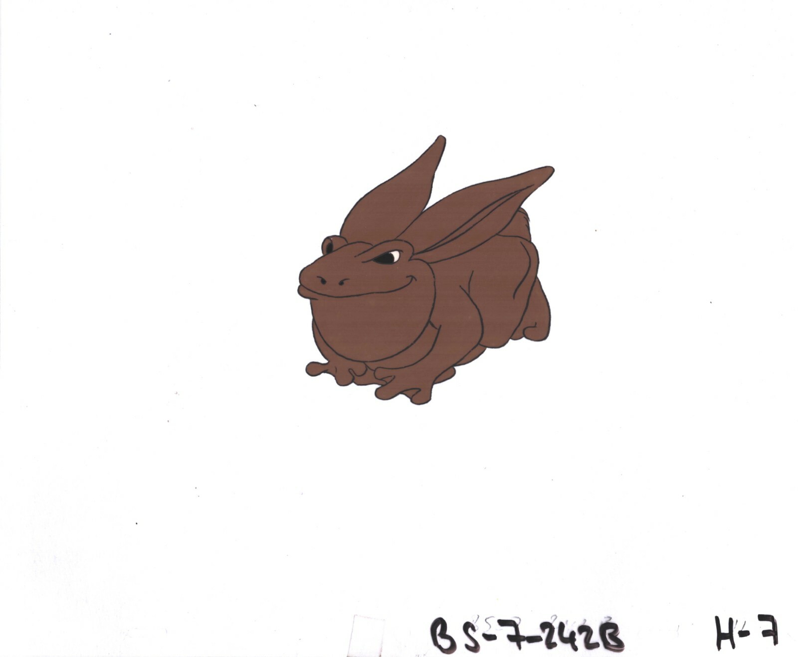 Blackstar 1981 Original Production Animation Cel Filmation Screen-used h7