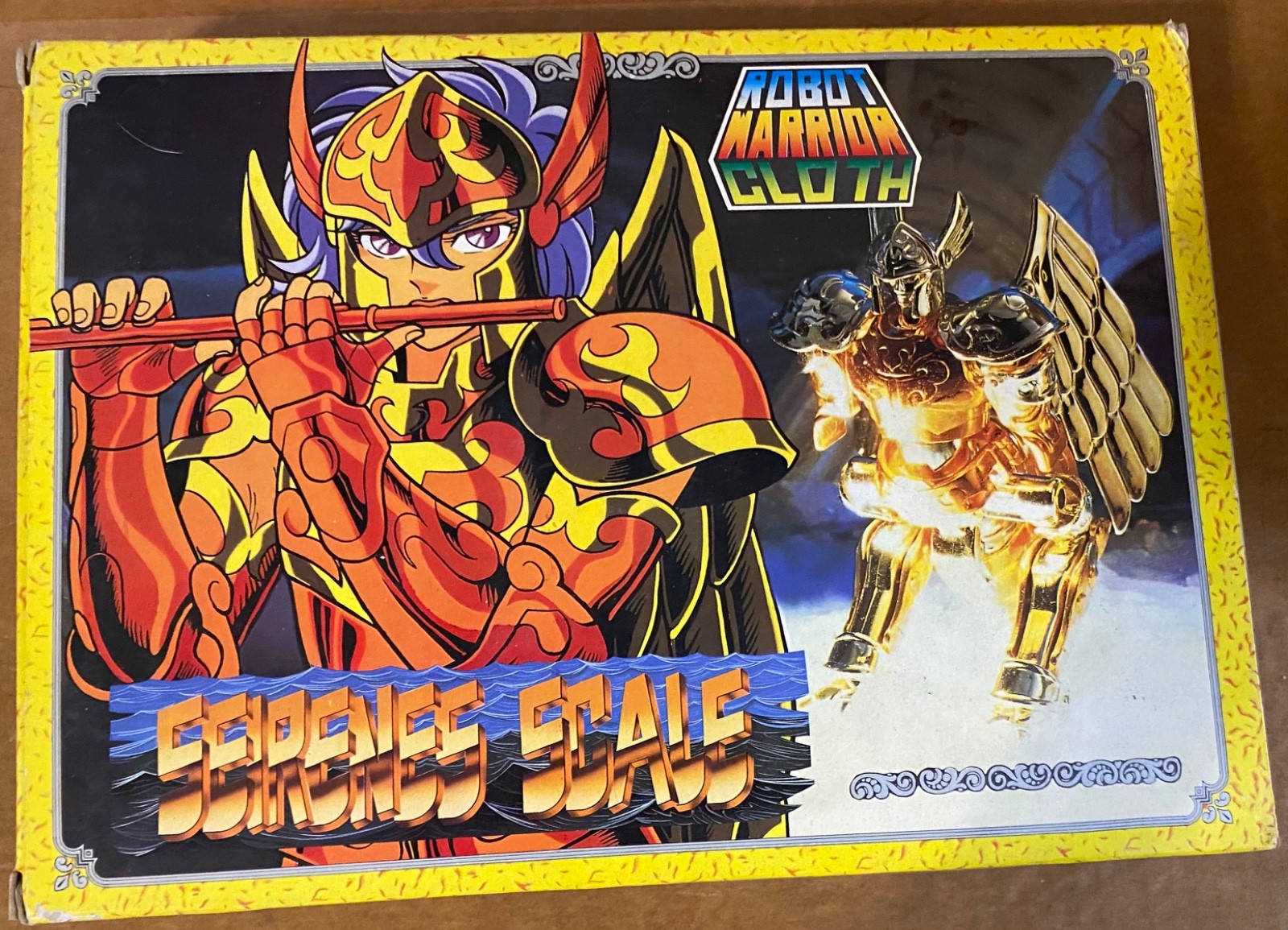 Vintage Saint Seiya Siren Figure Saint Cloth Series made in Taiwan
