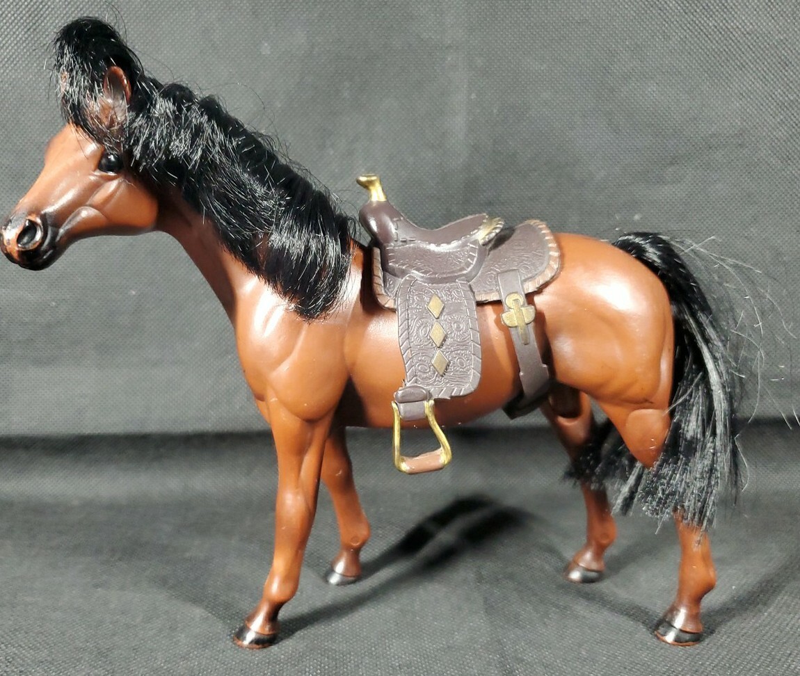 1988 Marchon Grand Champion Dark Brown Mare Horse w/ Black Hair Near Mint VTG '