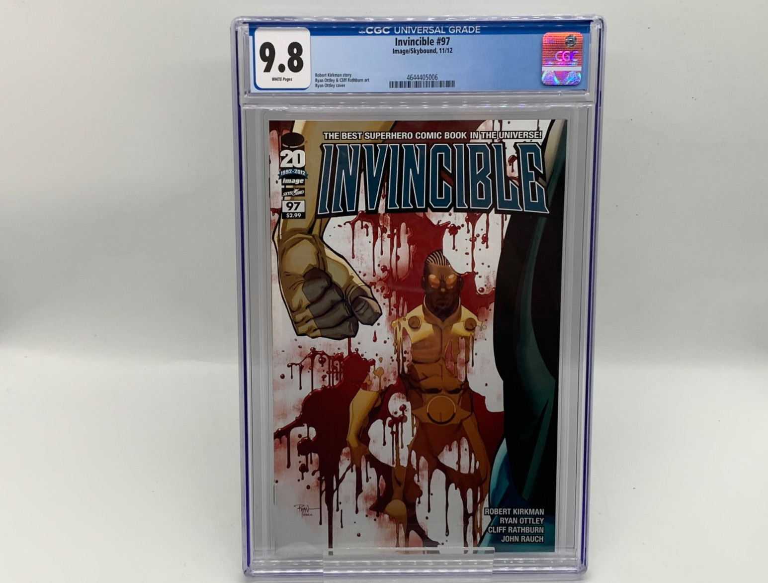 Invincible #97 CGC 9.8 Image Skybound 2012 Ryan Ottley Robert Kirkman