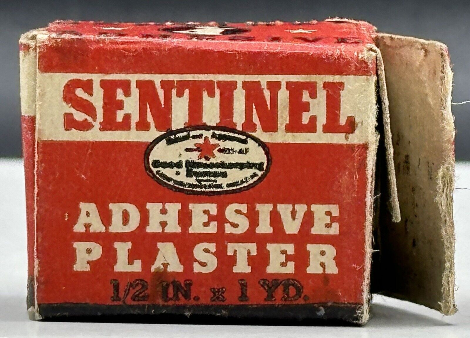 VTG Sentinel Adhesive Plaster W/ Box No A1 Good Housekeeping Approved USA
