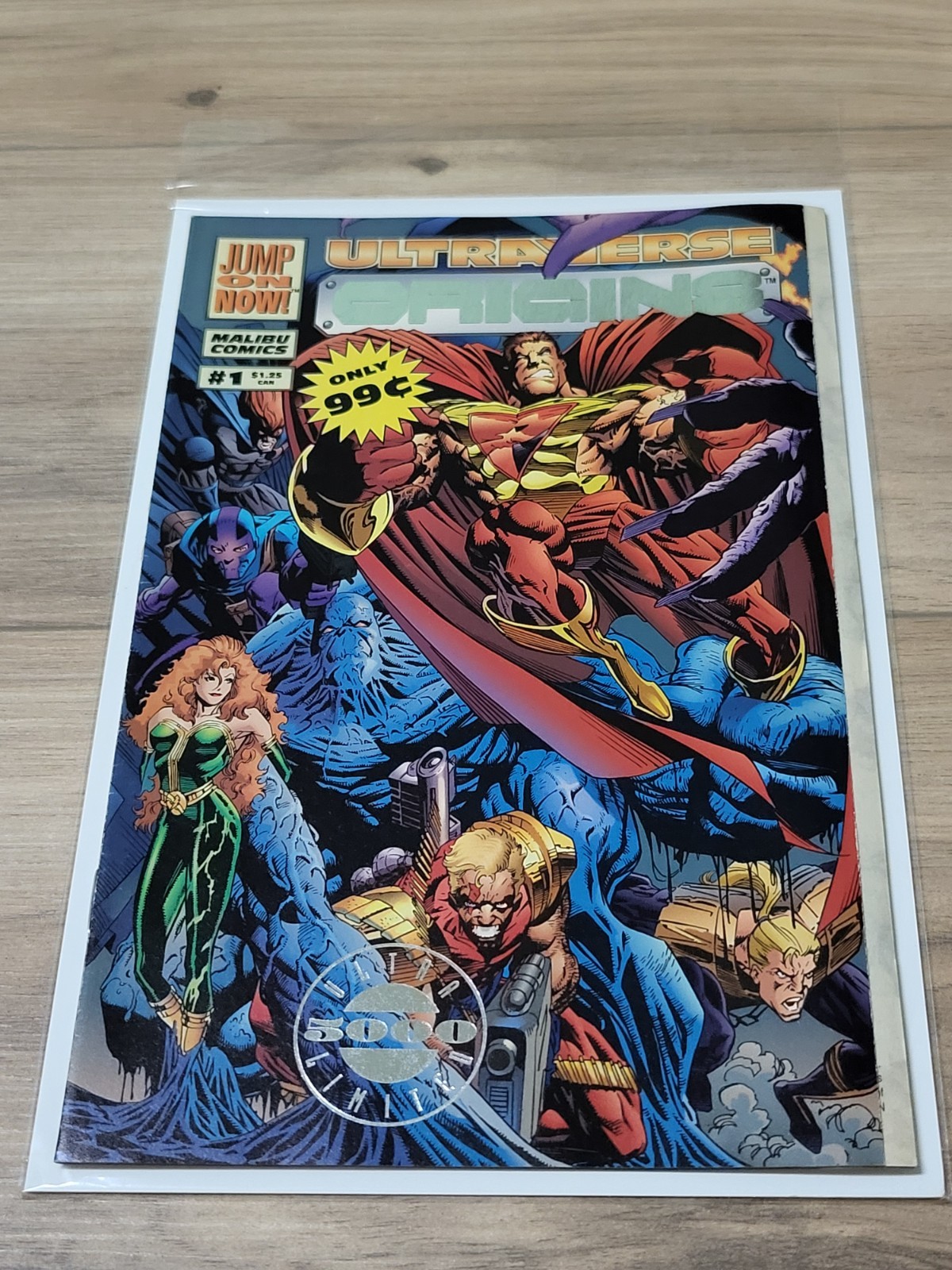 Malibu Comics 1994 Ultraverse Origins One-Shot Variant Ultra Limited 5,000 LE Malibu Comics 1994 Ultraverse Origins One-Shot Variant Ultra Limited 5,000 LE