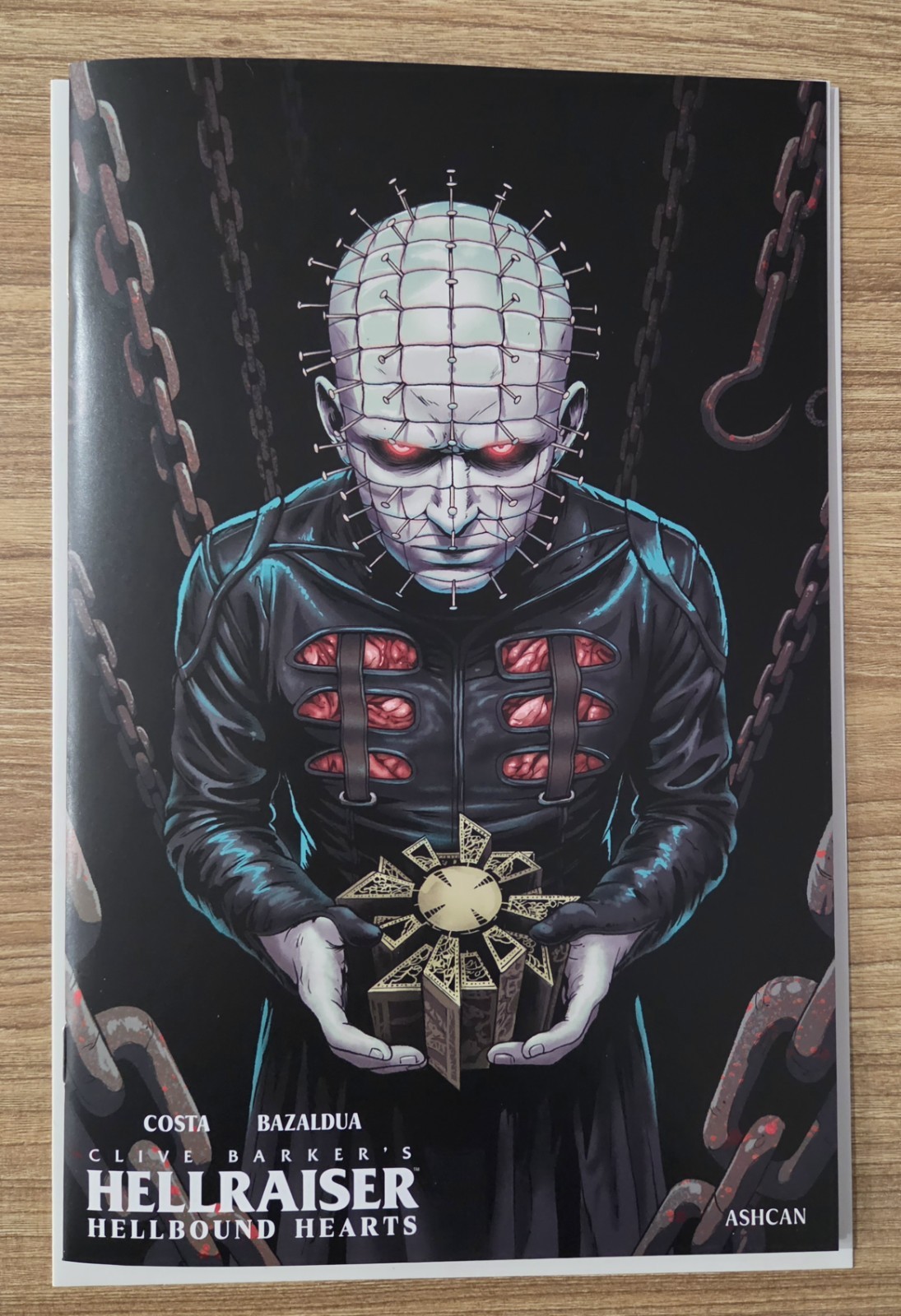 Hellraiser Hellbound Hearts - Ashcan NYCC 2026, Cover by Monkeymouth - LTD 300 Hellraiser Hellbound Hearts - Ashcan NYCC 2026, Cover by Monkeymouth - LTD 300