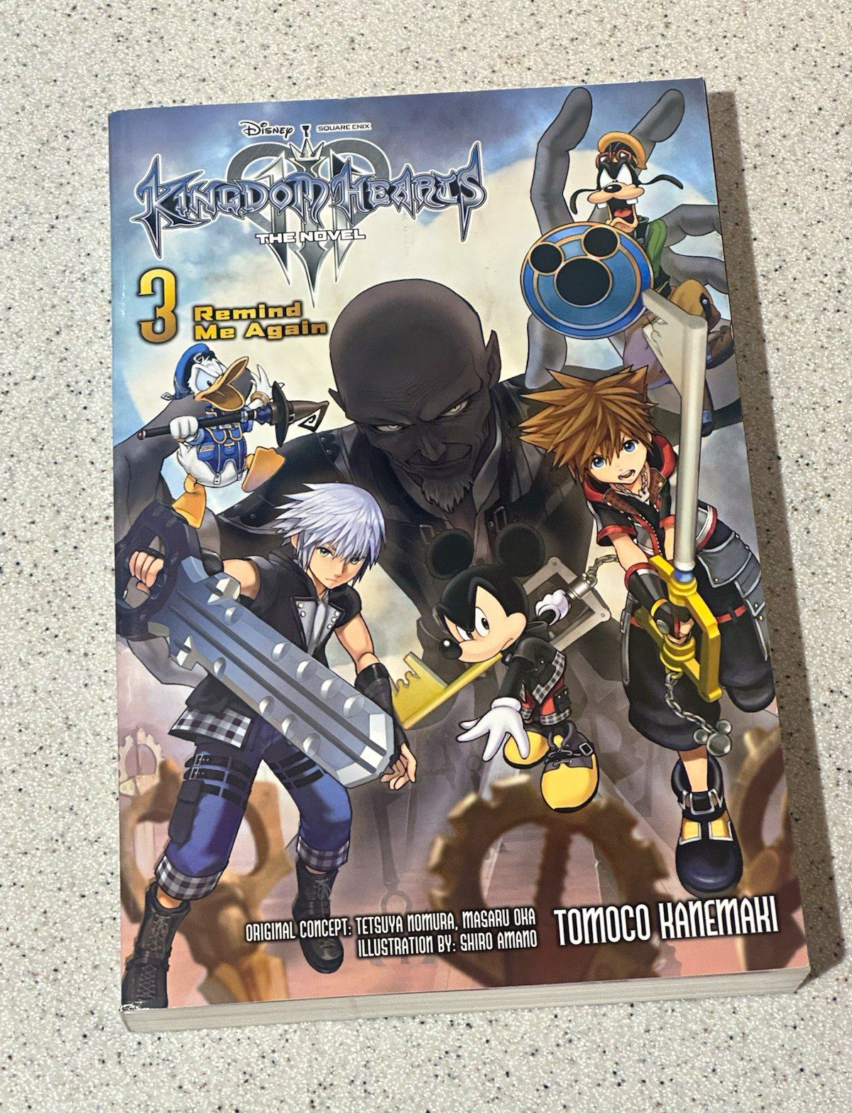 Kingdom Hearts III Vol 3 Light Novel Remind Me Again English Kanemaki RARE OOP