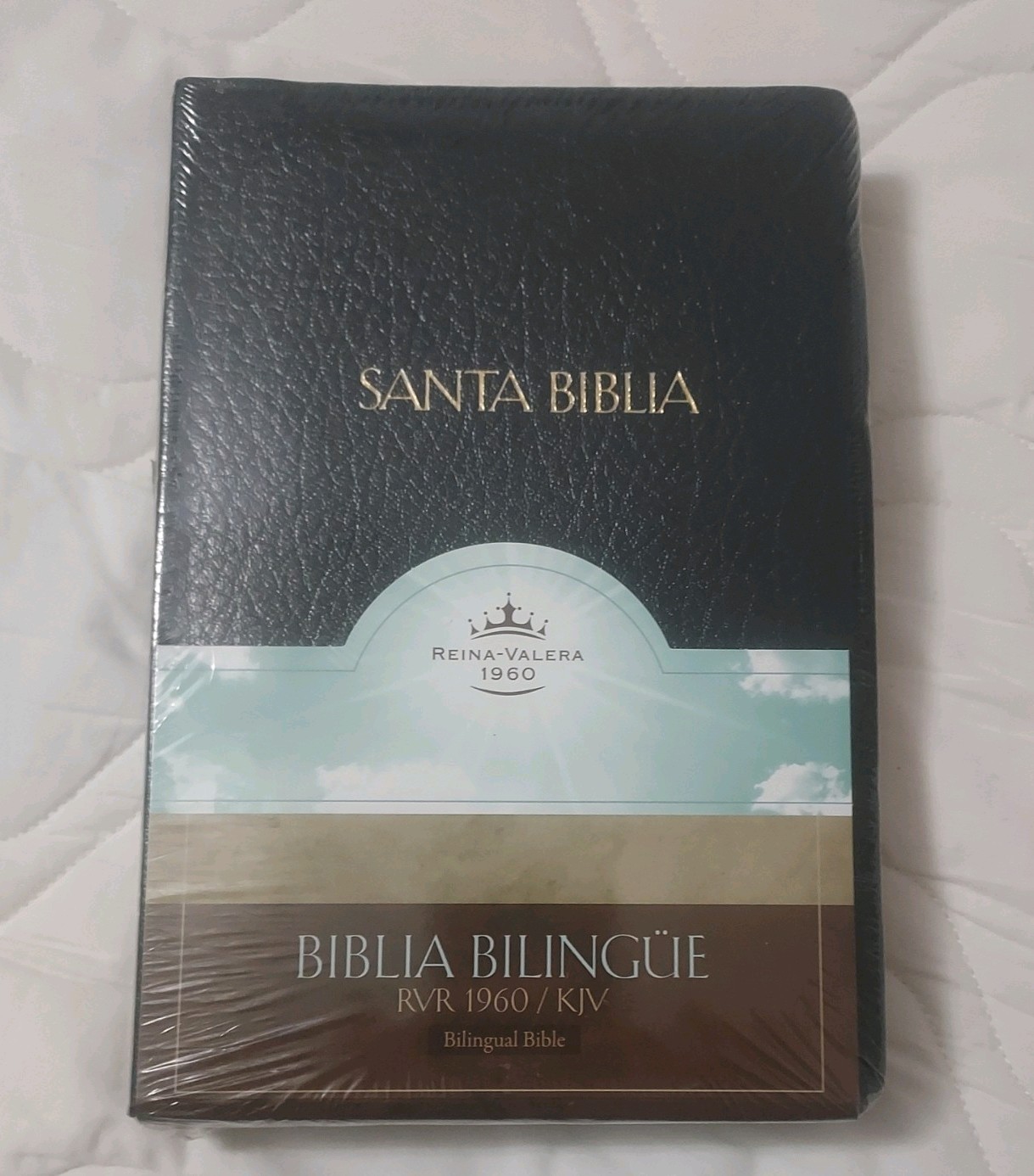 New Santa Biblia Bilingual RVR 1960 / KJV Reina-Valera 1960 Christian Bible