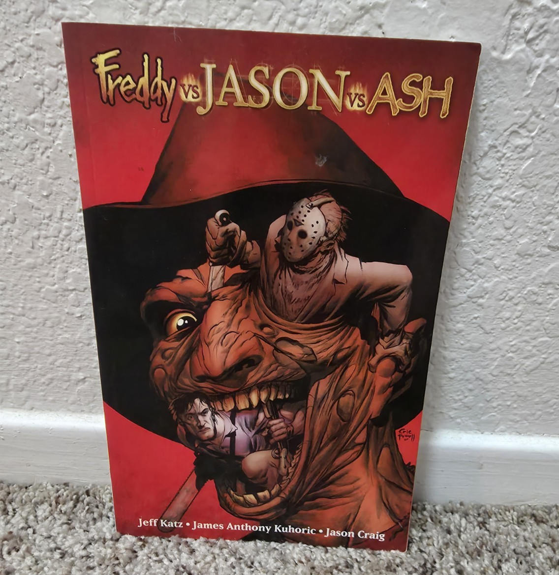 Freddy vs Jason vs Ash Trade Paperback Graphic Novel Dynamite Volume 1 Rare