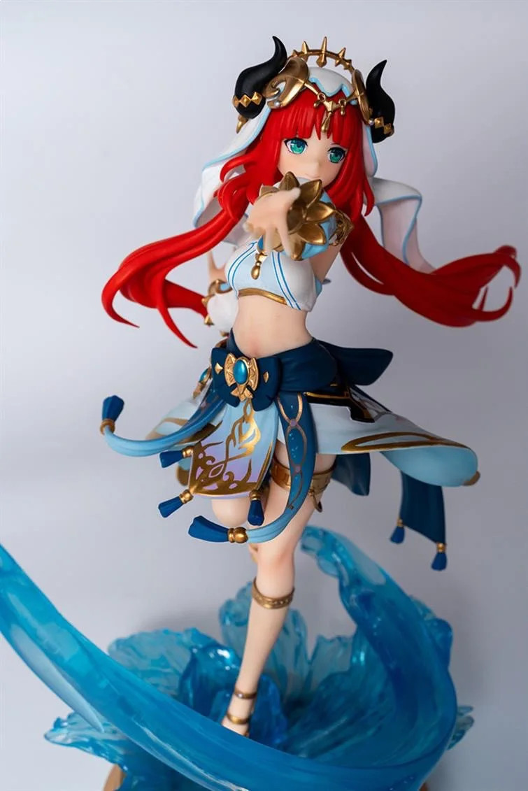 Genshin Impact Nilou Figure Lotus Dance Pose Anime Model Toy Gift