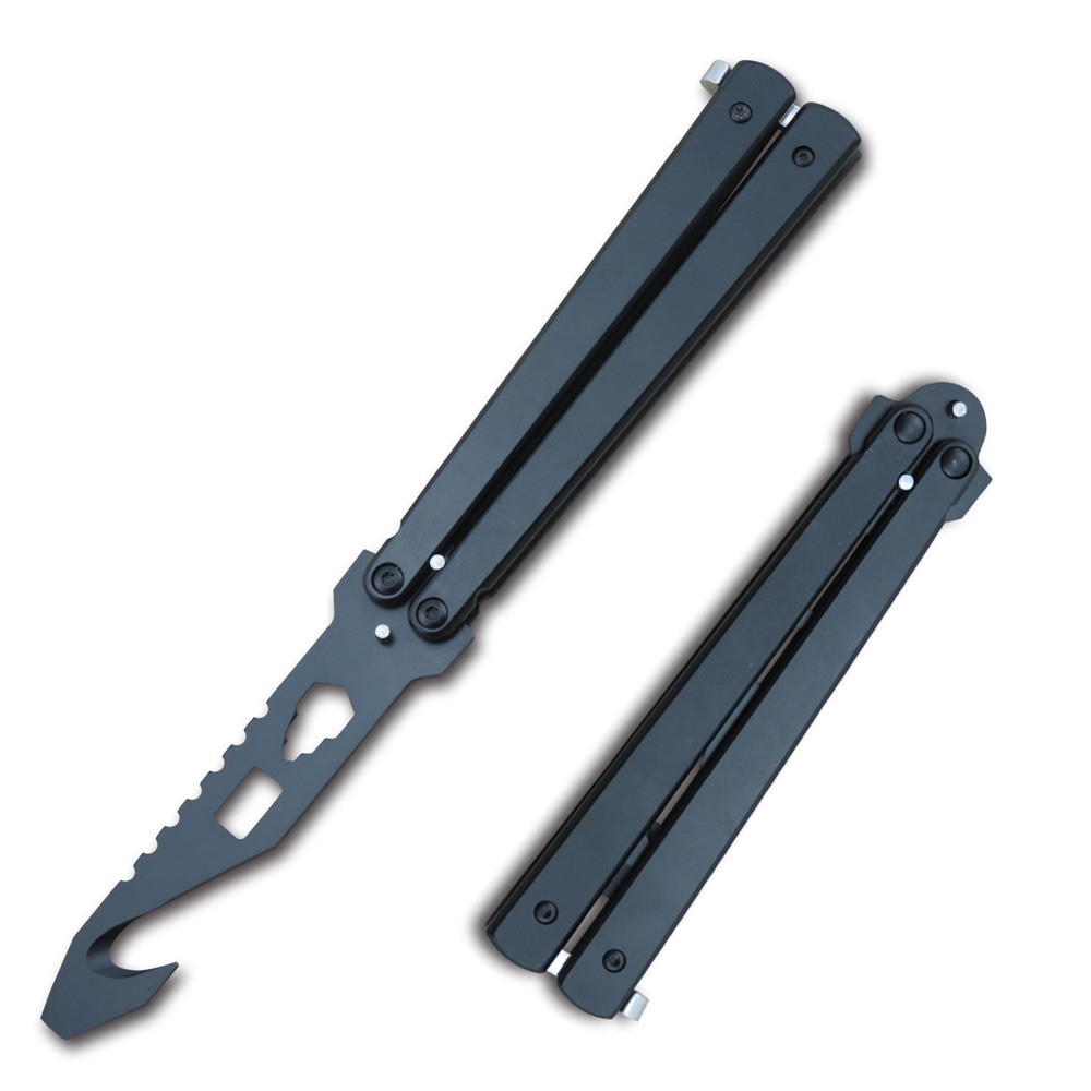 Tool Bottle Opener Trainer Style Multi-Functional Belt Cutter Black Hook 