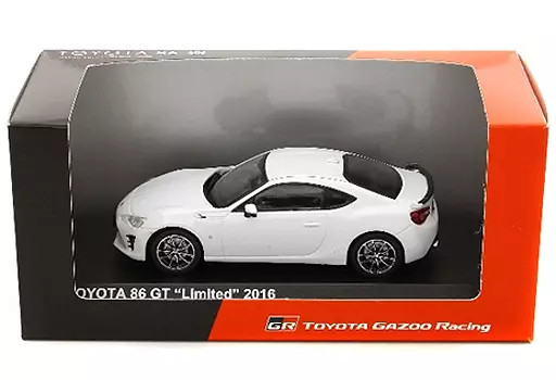 1/43 Toyota Gazoo Racing 86 GT Limited 2016 Package Crystal White KS03895TCW