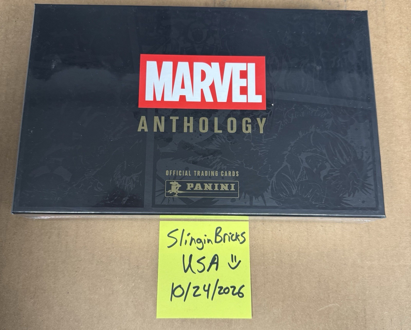 2025 Panini Marvel Anthology Trading Card Treasure Box US SELLER Factory Sealed