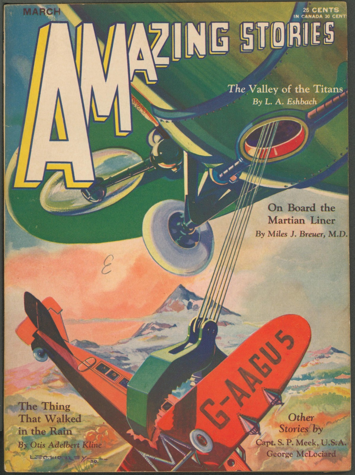 Amazing Stories 1931 March, #72      Pulp