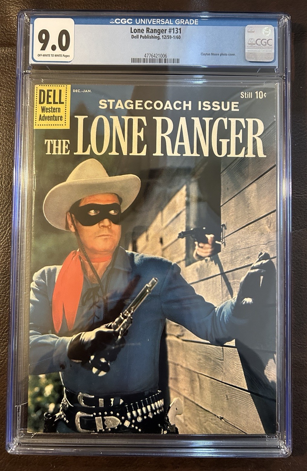 WOW Vintage THE LONE RANGER # 131 ~ CGC 9.0 ~ Dell Comic ~ Silver Age June 1957 WOW Vintage THE LONE RANGER # 131 ~ CGC 9.0 ~ Dell Comic ~ Silver Age June 1957
