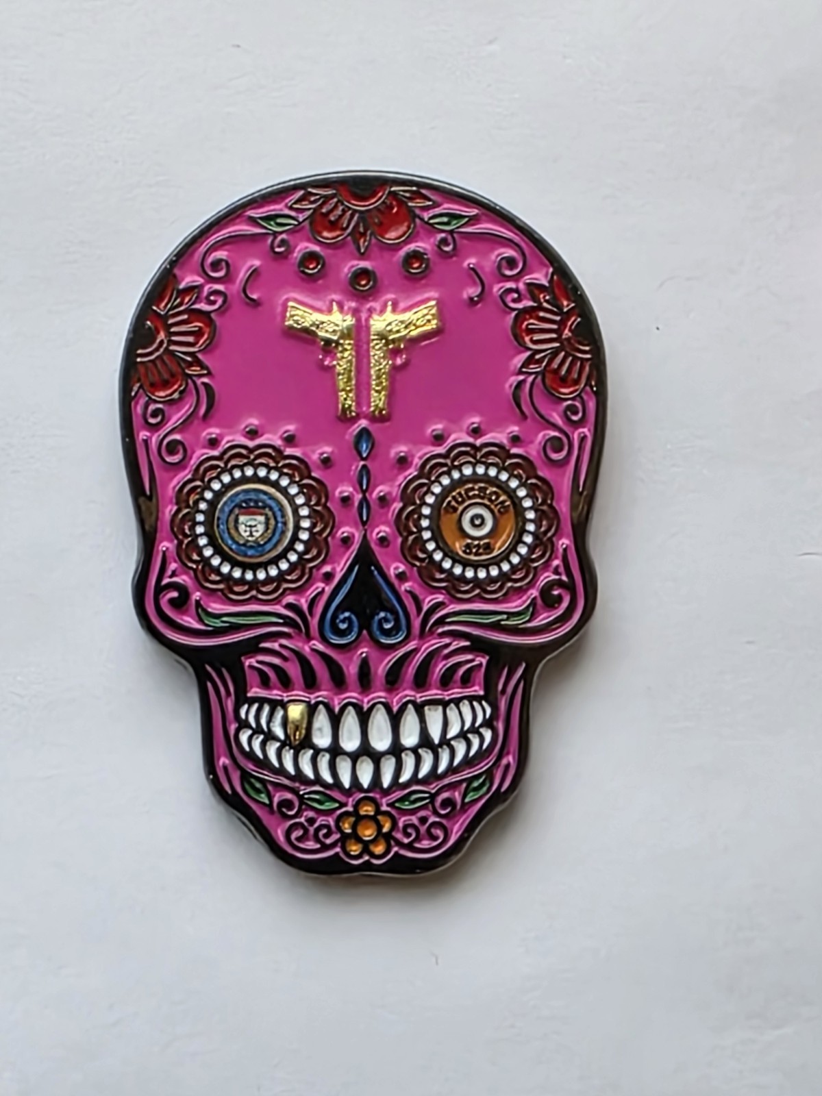 🔥ATF Phoenix Tucson Sugar Skull Federal Police Challenge Coin🔥